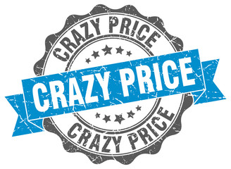 crazy price stamp. sign. seal
