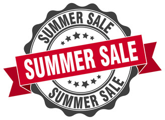 Obraz premium summer sale stamp. sign. seal