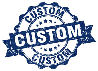 custom stamp. sign. seal