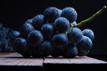 Japanese grape. Summer taste.