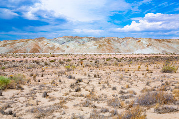 Scenic landscape in Wayne County, Utah, USA