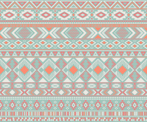 American indian pattern tribal ethnic motifs geometric vector background.