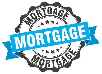 Fototapeta premium mortgage stamp. sign. seal