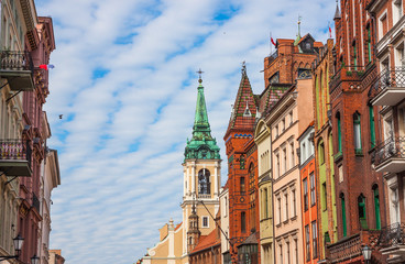 Fototapeta premium Old town of Torun. Poland 