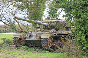 Obraz premium Vintage military tank