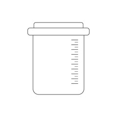 Jar with medicine