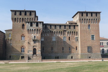 St. George castle in Mantova built by Gonzaga family