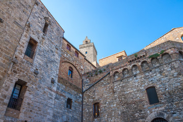 Fototapeta na wymiar San Gimignano, Tuscany, Italy. San Gimignano is typical Tuscan medieval town in Italy.