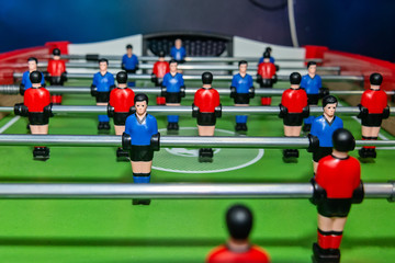 Table soccer football game