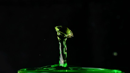 Wasser Wassertropfen Tropfen Wassertropfenkollision Tropfenkollision Water Waterdrop Flüssigkeit