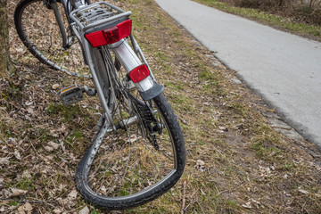 Vandalismus am Fahrrad