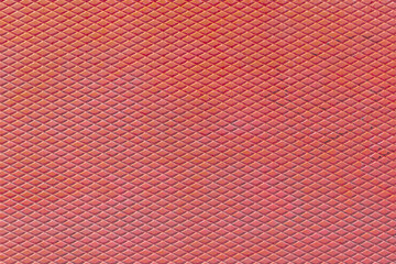Fototapeta premium Corrugated steel sheet with rust. Rhombic pattern