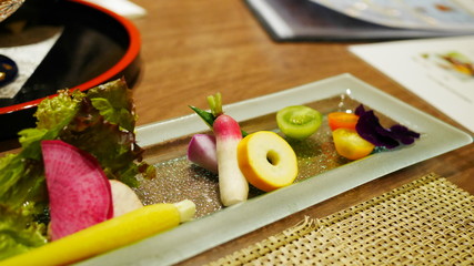 バーニャカウダ　野菜