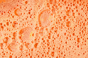 Soap bubbles- suds top view