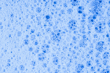 Soap bubbles- suds top view