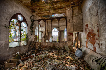 Verlassenes Geisterhaus 