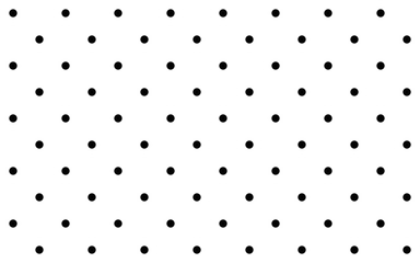 Polka dot simple minimalist decorative geometrical vector pattern © Anderu