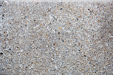 The white dust pollution on concrete floor