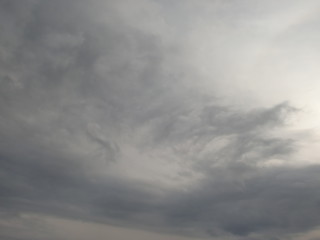 Obraz premium くすんだ空