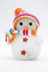 Christmas tree toy snowman handmade
