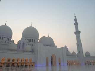 Fototapeta na wymiar Ramadan Kareem Abu Dhabi UAE celebration Middle East
