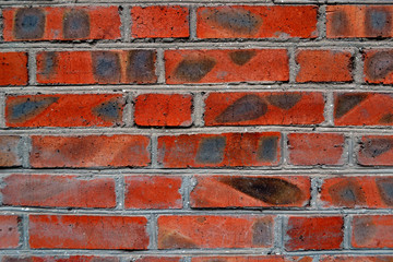 red brick wall background