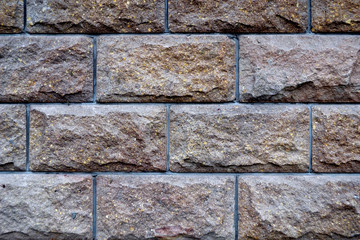 old brick wall of bricks