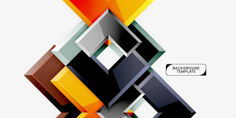 Obraz premium Abstract arrows composition background