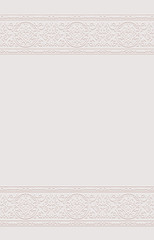 Ornamental floral patterned stone relief in arabic architectural style of islamic mosque,greeting card for Ramadan Kareem