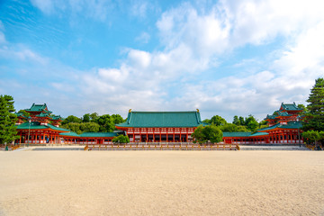 京都　平安神宮の大極殿