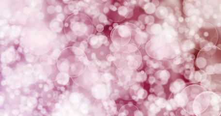 Red Pink Background.Bokeh Red Pink Background.