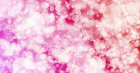 Red Pink Background.Bokeh Red Pink Background.