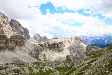 Dolomites, Alps, Italy &ndash; Piani di Cengia and Tre Cime di Lavaredo