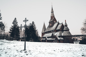 Stabskirche mit Kreuz