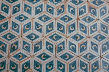 Closeup floor in Siena Cathedral (Duomo di Siena)