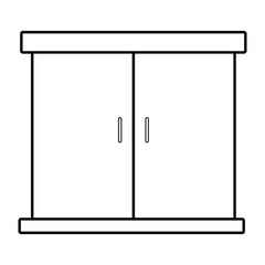 Door outline icon