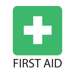 Obraz premium ID: 1350050411 First aid. Medical cross vector icon. Medicinal and pharmacy sign