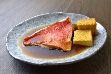 金目鯛の煮付け