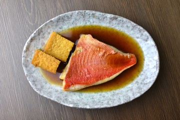 金目鯛の煮付け