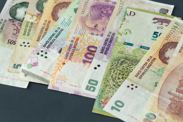 Argentine money, pesos