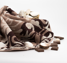 Composition with terry towel