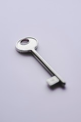 A steel key