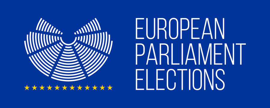 european elections 23-26 may 2019 vector poster