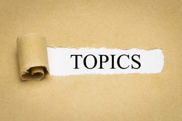 Topics