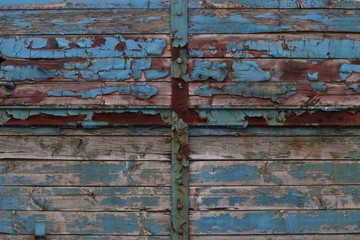   Abandoned old railway wagons at station, old train wagons in an abandoned station Inside this train station still stay wagons since the station was closed.