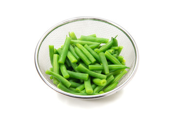 茹でサヤインゲン