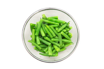 茹でサヤインゲン