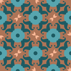 Geometric seamless pattern.  Vector illustration 