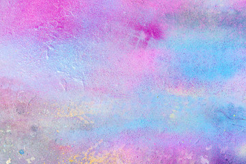 Abstract background from pastel color painted on concrete wall. Vintage and retro backdrop.