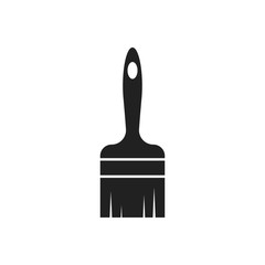 Brush icon. Vector. Flat design. Isolated.